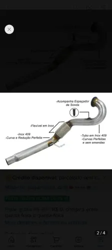 Downpipe THS Jetta Gli 2019