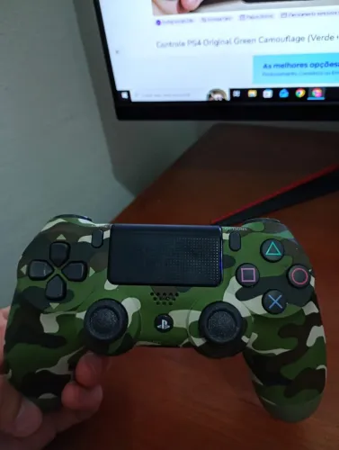 Controle Sony ps4 camuflado