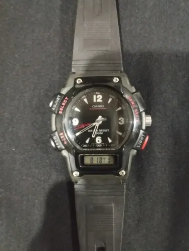 relogio casio anadigi vintage