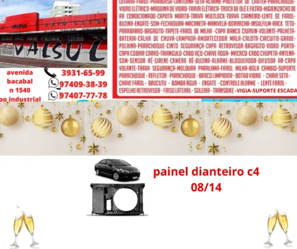 painel dianteiro c4 08/12