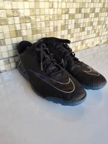 Chuteira society Nike Vapor 15 Club Masculina - Preta/Azul