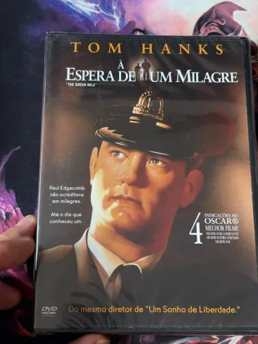 Dvd À Espera De Um Milagre Tom Hanks - Original Novo Lacrado