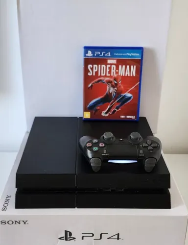 PS4 500GB c/ Super GARANTIA + Jogo. Temos LOJA FÍSICA 