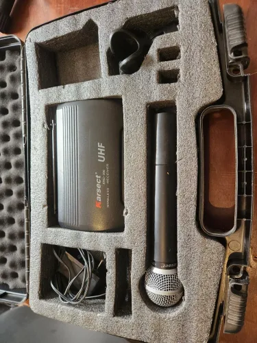 Microfone Sem Fio Karsect
