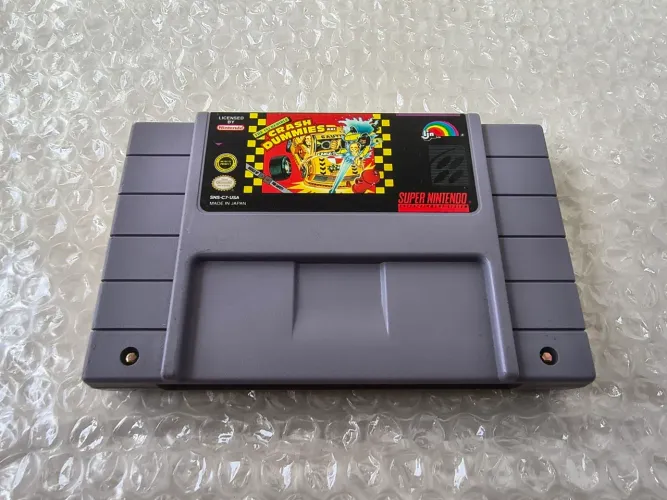 The Incredible Crash Dummies Original Super Nintendo SNES