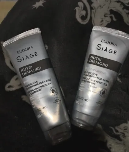 Eudora Siàge Nutri Diamond Shampoo + Condicionador