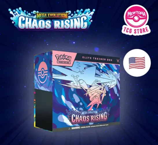 ETB Americana de Chaos Rising Pokémon TCG