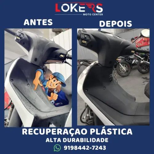 RECUPERAÇÃO PLÁSTICA CARENAGEM MOTO