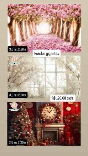Vendo fundo fotográficos e props para fotógrafos 