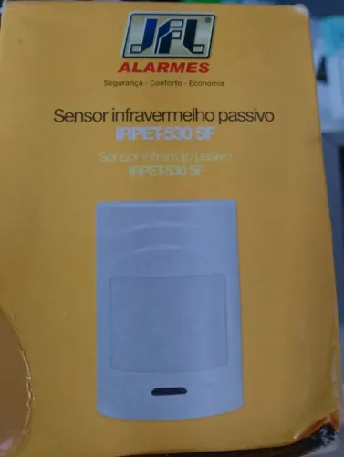 SENSOR INFRAVERMELHO PASSIVO IRPET-530 SF JFL TENHO 7 PECAS