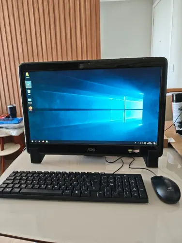 Computador All in One AOC para Estudos e Escritório | 4GB + 500GB