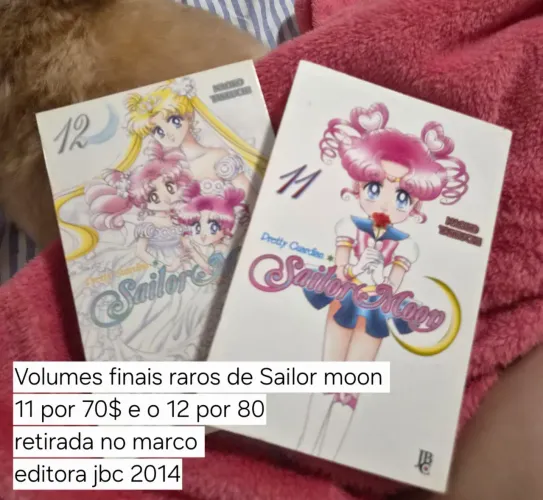 Volumes finais raros do mangá sailor moon editora jbc 2014