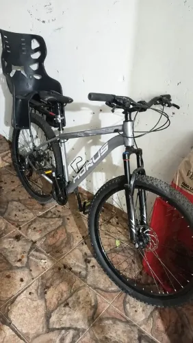 Bicicleta horus nova com nota acompanha cadeirinha