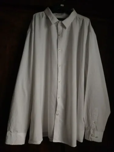 Camisa branca masculina G4