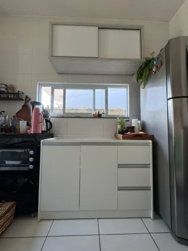 Armario Cozinha MDF Branco 1,20