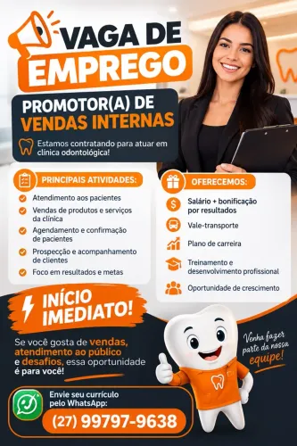 VAGAS DE VENDAS EXTERNAS
