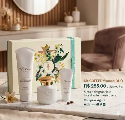 Kit Coffee Woman Duo (03 itens)
