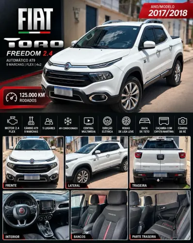 Fiat Toro Freedom 2.4 16V Flex Aut. 2018