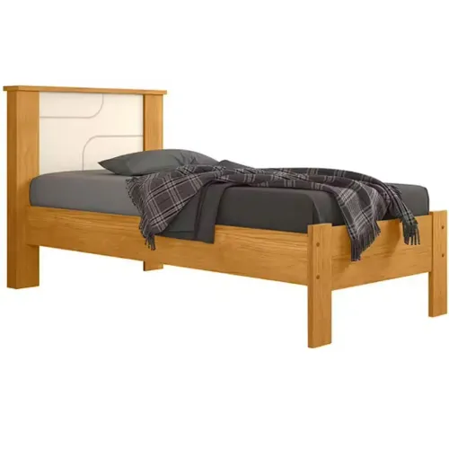 Cama Solteiro Pérola - Entrega Rápida