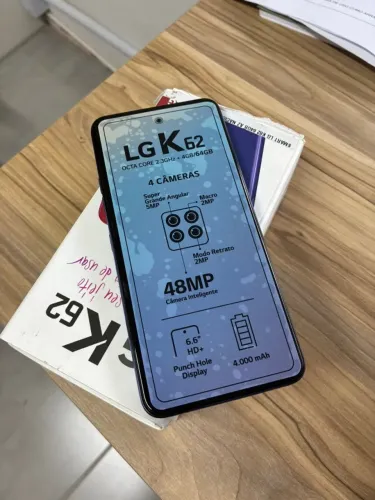 CELULAR LG K62 64GB 4G AZUL