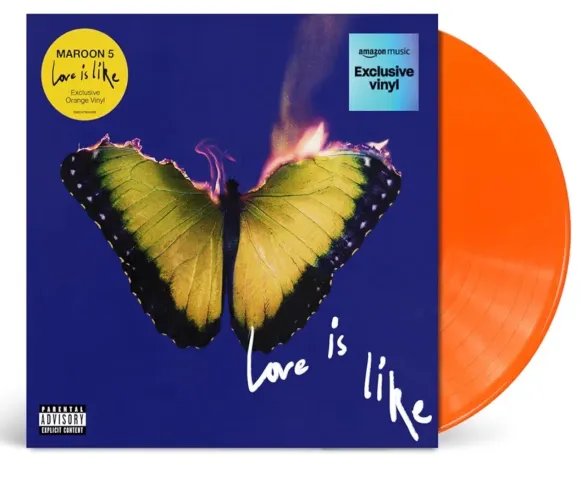 Maroon 5 Love Is Like Orange Vinyl Amazon Exclusive Lacrado
