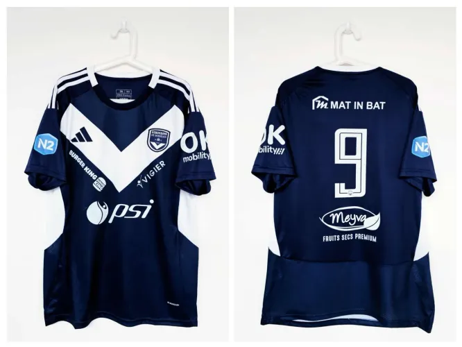 Camisa Futebol Bordeaux França 2025/2026 Home Ligue 1