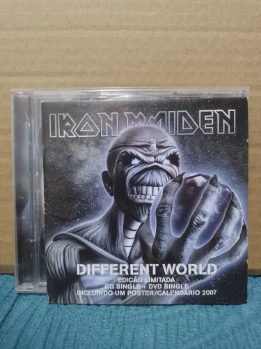 CD Iron Maiden- Different World single