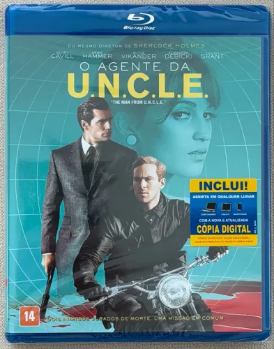 Blu-ray O Agente da U.N.C.L.E. (original e lacrado)