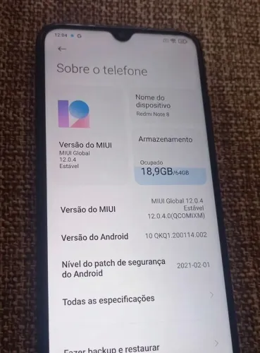 REDMI NOTE 8