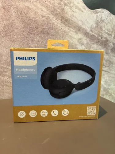 fone de ouvido sem fio Philips TAH2209BK da série 2000