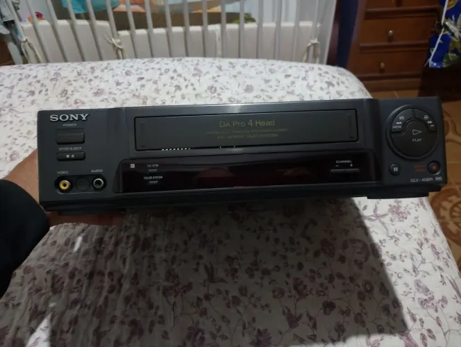 Vídeo cassete sony