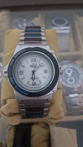 relógio mirvaine glo quartz tático vintage - (41mm)