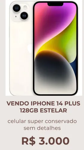 iPhone 14 Plus 128 Estelar
