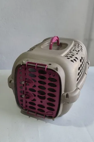 Caixa Transporte Cachorro Gato Plast Pet Panther Gold Nº3  Nova apta a avião 