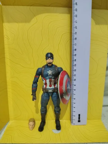 Boneco capitão América querra civil do 3 Pack