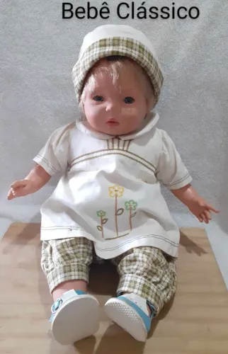 Boneca Antiga Bebê Clássico, (não é Reborn).n