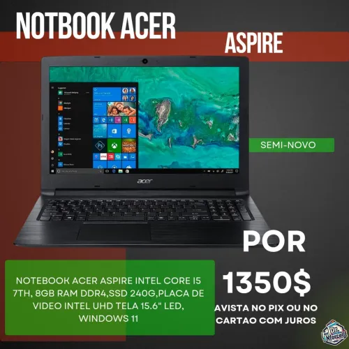 Notebook Acer core i5