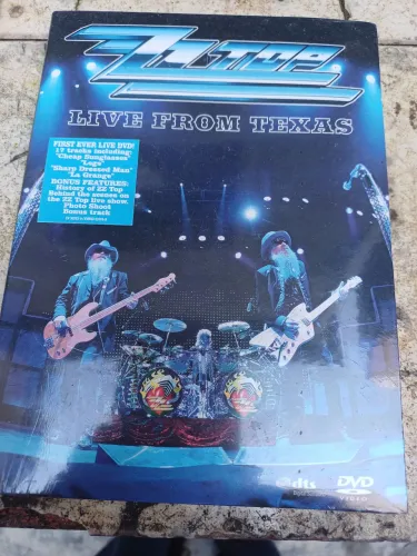 DVD ZZTOP Live from Texas Importado