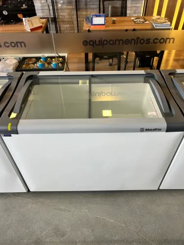 Freezer expositor Metalfrio 300 litros novo pronta entrega