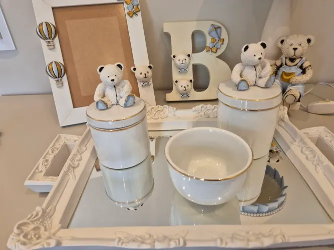 Kit Higiene Bebê Ursinho 