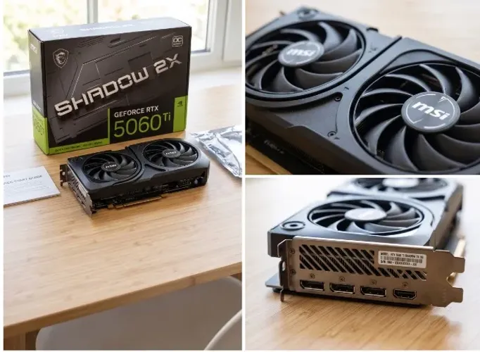 RTX5060ti 8g Msi Shadow 2x Oc Plus 8GB Gddr7