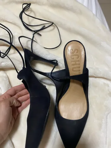 Sandália schutz preta 38