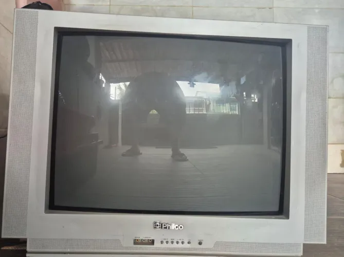 Tv tubo Philco 29 antiga funcionando