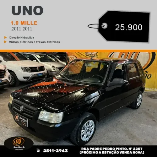 Fiat Uno Mille 1.0 Fire/ F.flex/ Economy 4P 2011