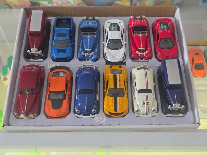 Carrinho de Ferro em miniatura diversos modelos 
