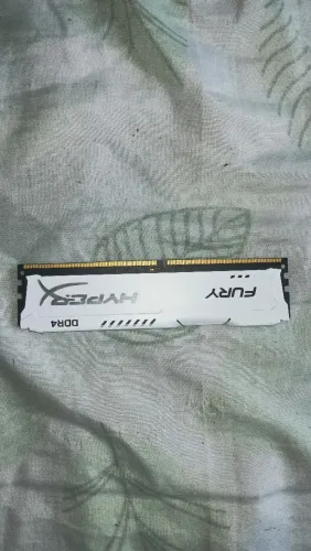 MEMÓRIA RAM NOVA DDR4 HYPERX FURY 8GB 2666MHZ