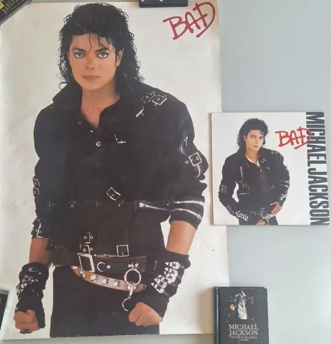 Michael Jackson Bad Lp nacional + poster