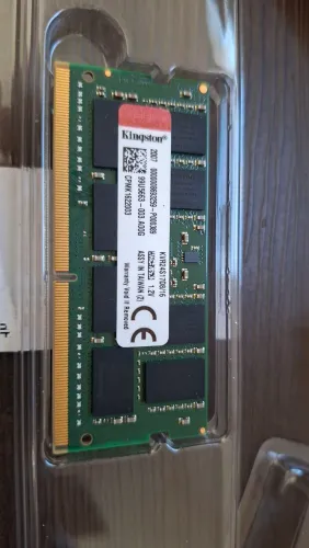 Memória RAM Kingston 16GB DDR4 2400MHz para Notebook - Excelente Estado