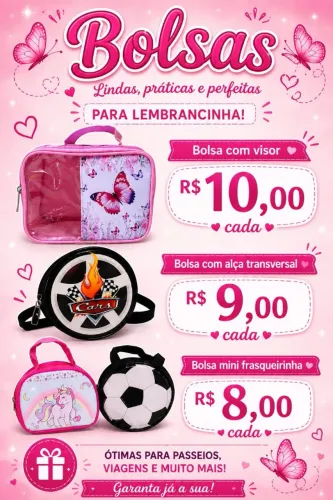 Bolsinha personalizada 