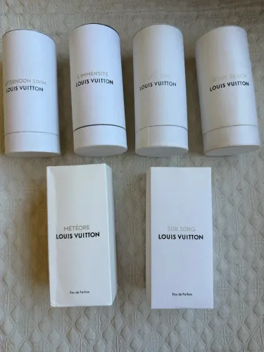 caixa VAZIA louis vuitton les parfums